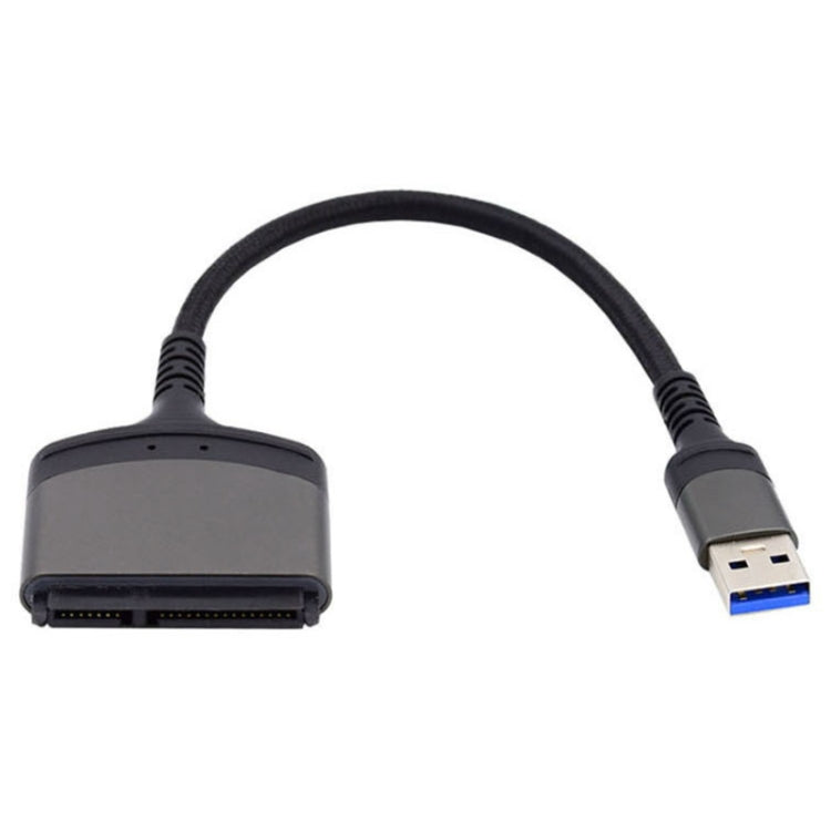 Aluminum Easy Drive Line USB3.0 To SATA Hard Disk Data Cable Supports 2.5 Inch SATA 22P, USB3.0 To SATA