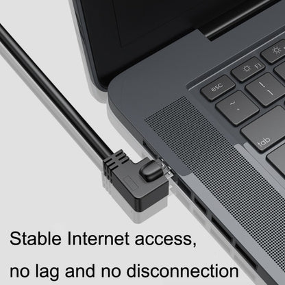 Cat 8 10G Transmission RJ45 Male To Female Computer Network Cable Extension Cable, Straight Head 0.3m, Straight Head 0.6m, Straight Head 1m, Straight Head 1.5m, Up Bend 0.5m, Down Bend 0.5m, Right Bend 0.5m