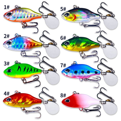 HENGJIA VIB064 Micro Lure VIB Bionic Lure, VIB064 (7), VIB064 (8), VIB064 (1), VIB064 (2), VIB064 (3), VIB064 (4), VIB064 (5), VIB064 (6)