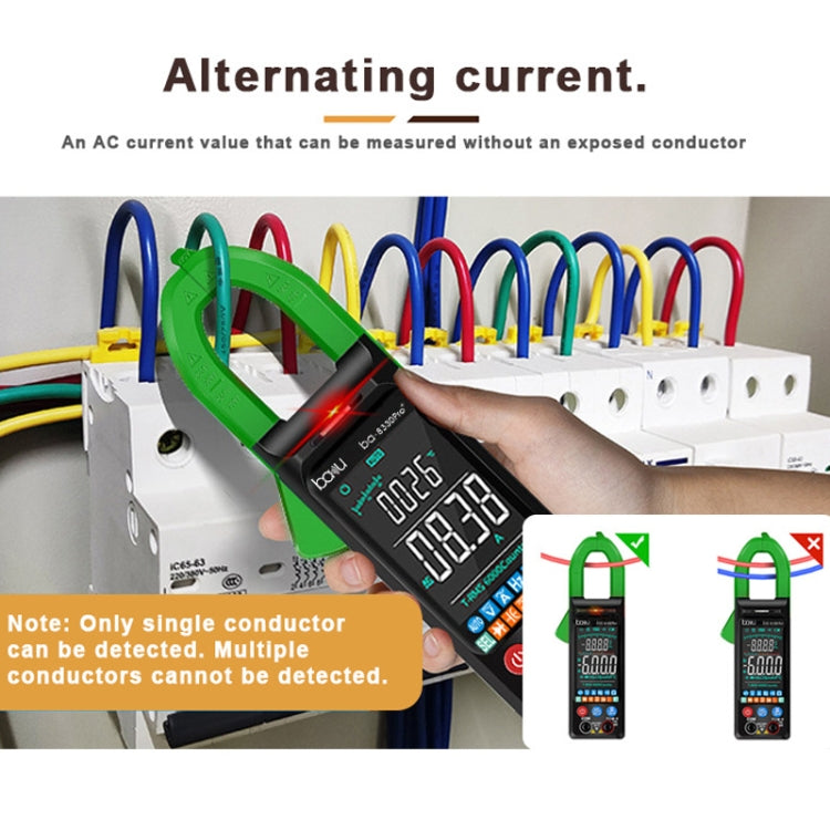 BAKU BA-8330 Pro Digital Mulitmeter Electric Maintenance Resistor Current Pliers Shaped Instrument, BA-8330