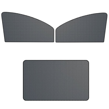 Car Sunshade Magnetic Iron Reflective Mesh Gauze Sunscreen Heat Insulation Sunshade Baffle, Front Window Driving, Front Window Co-driving, Rear Window Square