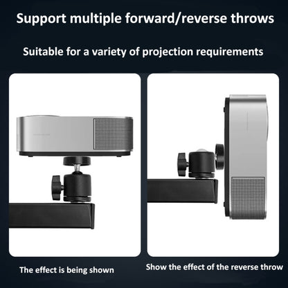 Wall-mounted Projector Bracket Foldable Telescopic Arm Wall Stand, Projector Bracket