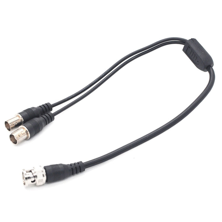 SZ015 BNC Male To 2xFemal Communication Cables VCR Coaxial Video Cable, Cable Length:0.42m, BNC Male To 2xFemal 0.42m