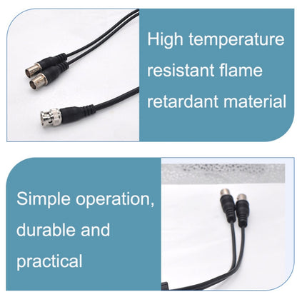 SZ015 BNC Male To 2xFemal Communication Cables VCR Coaxial Video Cable, Cable Length:0.42m, BNC Male To 2xFemal 0.42m