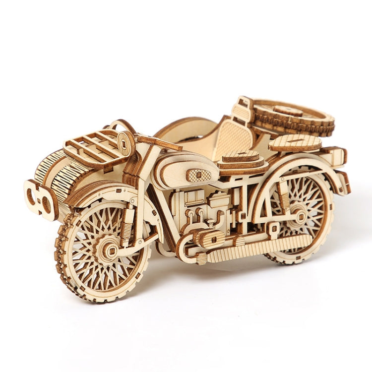 LG834 Tricycle Boat 3D Wooden Puzzle Educational Toys DIY Handmade Ornaments, LG834 Tricycle Boat