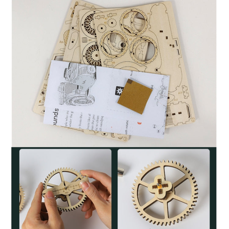 LG834 Tricycle Boat 3D Wooden Puzzle Educational Toys DIY Handmade Ornaments, LG834 Tricycle Boat