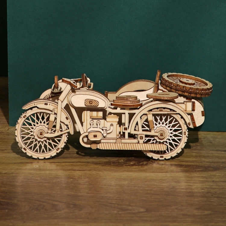 LG834 Tricycle Boat 3D Wooden Puzzle Educational Toys DIY Handmade Ornaments, LG834 Tricycle Boat