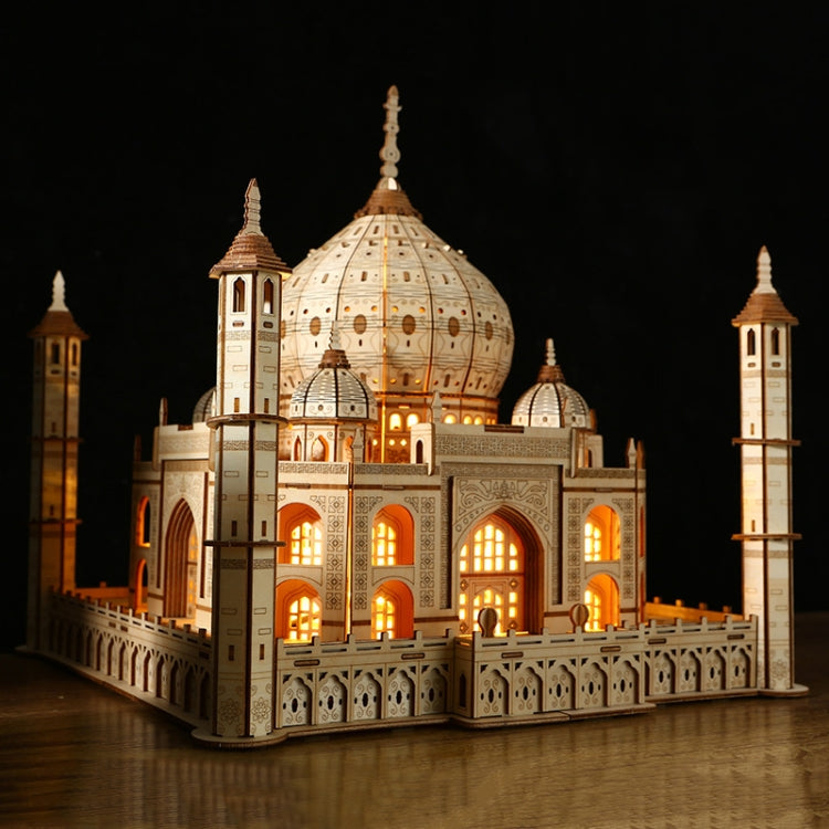 LG904 Castle 3D Wooden Puzzle Children Educational Toys DIY Handmade Ornaments, LG904 Castle
