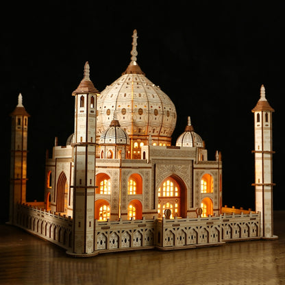 LG904 Castle 3D Wooden Puzzle Children Educational Toys DIY Handmade Ornaments, LG904 Castle