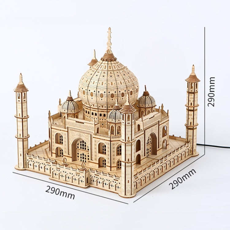LG904 Castle 3D Wooden Puzzle Children Educational Toys DIY Handmade Ornaments, LG904 Castle