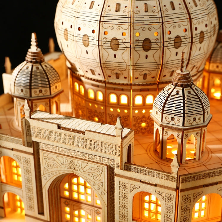 LG904 Castle 3D Wooden Puzzle Children Educational Toys DIY Handmade Ornaments, LG904 Castle