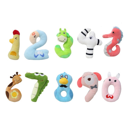 Number Plush Doll Toys Soft Pillow For Kids Children, Number 0, Number 9, Number 7, Number 6, Number 5, Number 4, Number 3, Number 2, Number 1