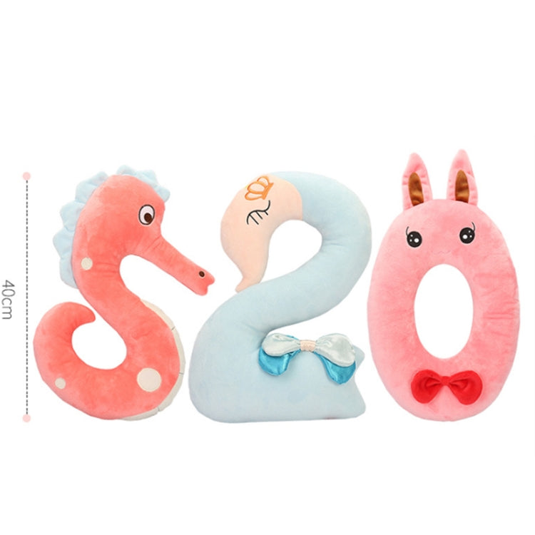 Number Plush Doll Toys Soft Pillow For Kids Children, Number 0, Number 9, Number 7, Number 6, Number 5, Number 4, Number 3, Number 2, Number 1