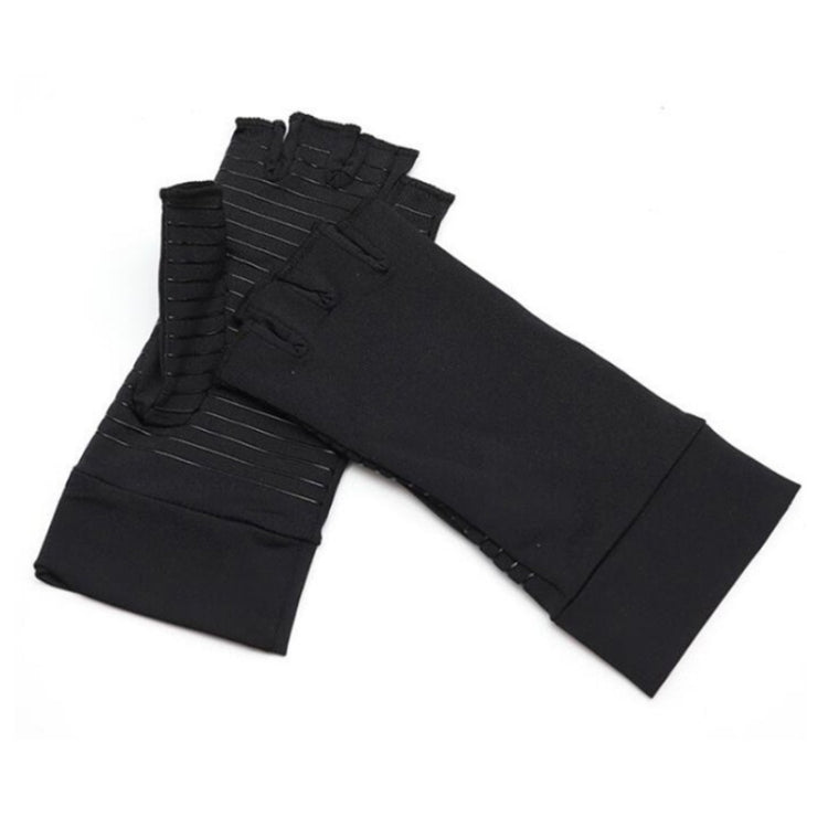 Outdoor Cycling Half Finger Gloves Inflammatory Joint Rehabilitation Silicone Gloves, S, M, L, XL