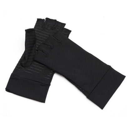 Outdoor Cycling Half Finger Gloves Inflammatory Joint Rehabilitation Silicone Gloves, S, M, L, XL