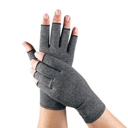 Outdoor Half Finger Joint Care Compression Cycling Gloves, S, M, XL