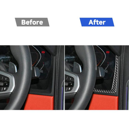 For 2019-2024 BMW 8 Series G14 2pcs /Set Left-hand Drive Instrument Both Sides Decorative Stickers, Left-hand Drive