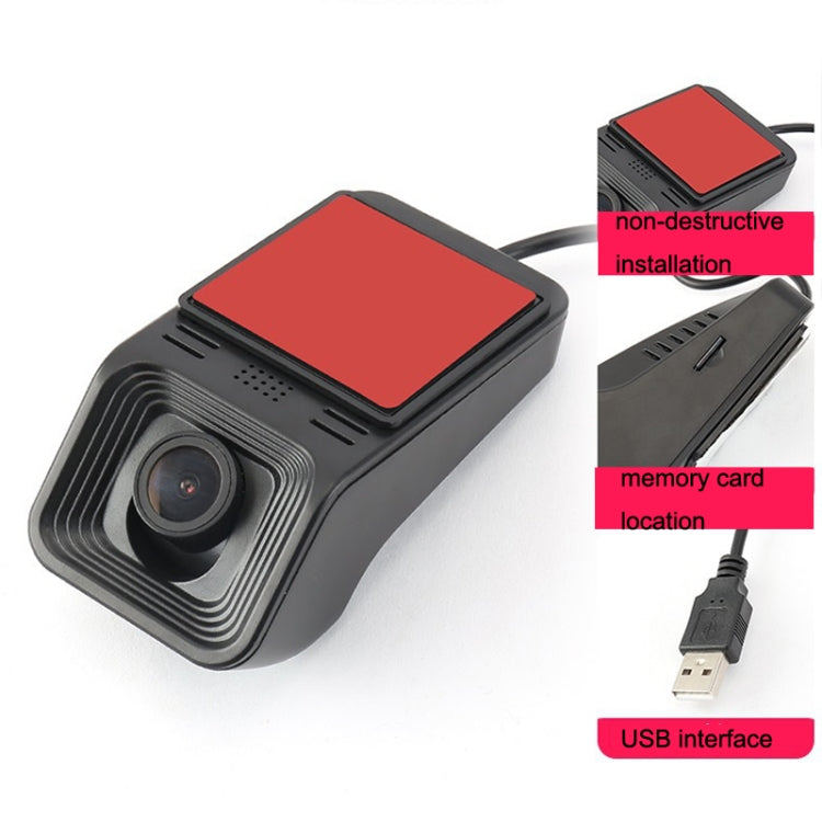 Hidden Driving Recorder WiFi Phone Connecting Car Parking Monitoring 1080P HD Recorder, M1, M8