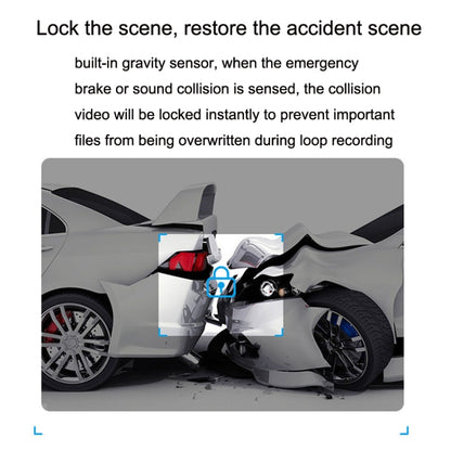 Hidden Driving Recorder WiFi Phone Connecting Car Parking Monitoring 1080P HD Recorder, M1, M8