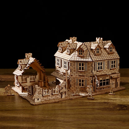 Guarding The House 3D Wooden Puzzle Toys DIY Handmade Ornaments, Guarding The House