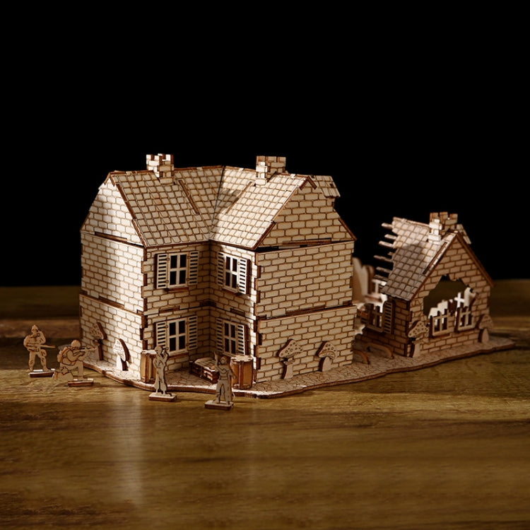 Guarding The House 3D Wooden Puzzle Toys DIY Handmade Ornaments, Guarding The House
