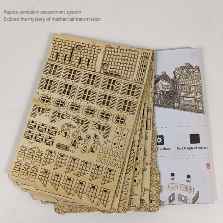 Guarding The House 3D Wooden Puzzle Toys DIY Handmade Ornaments, Guarding The House