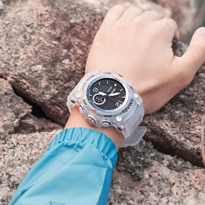 SMAEL 8007 Outdoor Sports Waterproof Dual Display Electronic Quartz Watch
