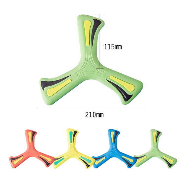 SOFTOYS ST3009 Children EVA Foam Hand Throwing Three-leaf Swinging Plate, ST3009 Blue, ST3009 Red, ST3009 Yellow, ST3009 Green