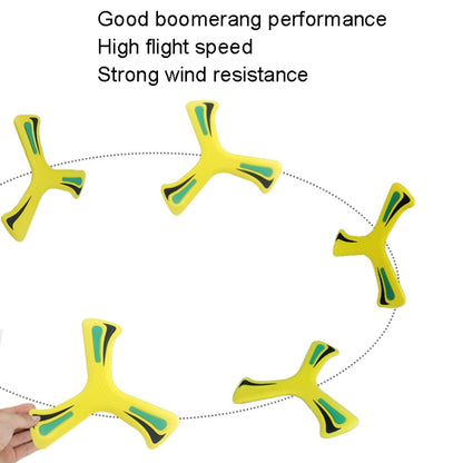 SOFTOYS ST3009 Children EVA Foam Hand Throwing Three-leaf Swinging Plate, ST3009 Blue, ST3009 Red, ST3009 Yellow, ST3009 Green