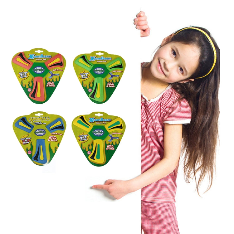 SOFTOYS ST3009 Children EVA Foam Hand Throwing Three-leaf Swinging Plate, ST3009 Blue, ST3009 Red, ST3009 Yellow, ST3009 Green