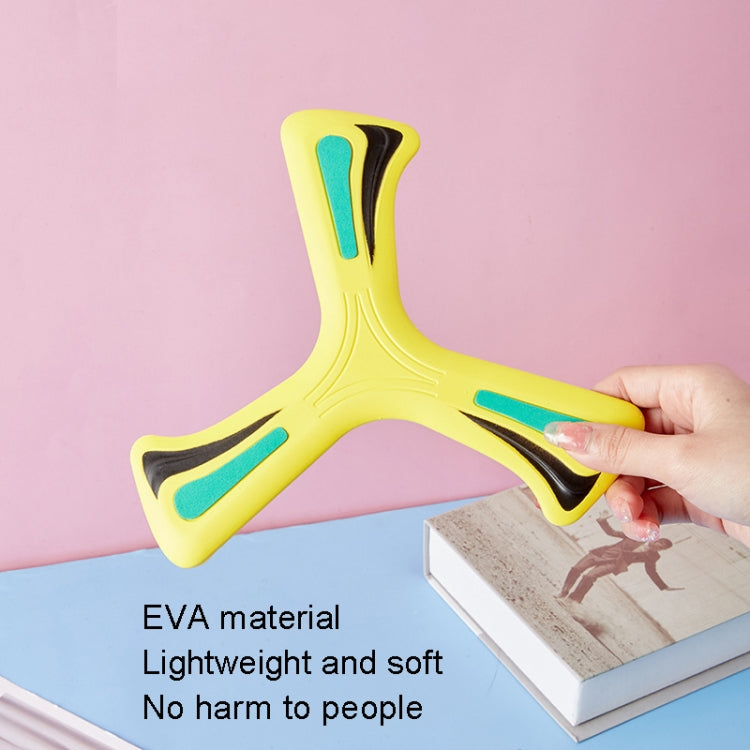 SOFTOYS ST3009 Children EVA Foam Hand Throwing Three-leaf Swinging Plate, ST3009 Blue, ST3009 Red, ST3009 Yellow, ST3009 Green