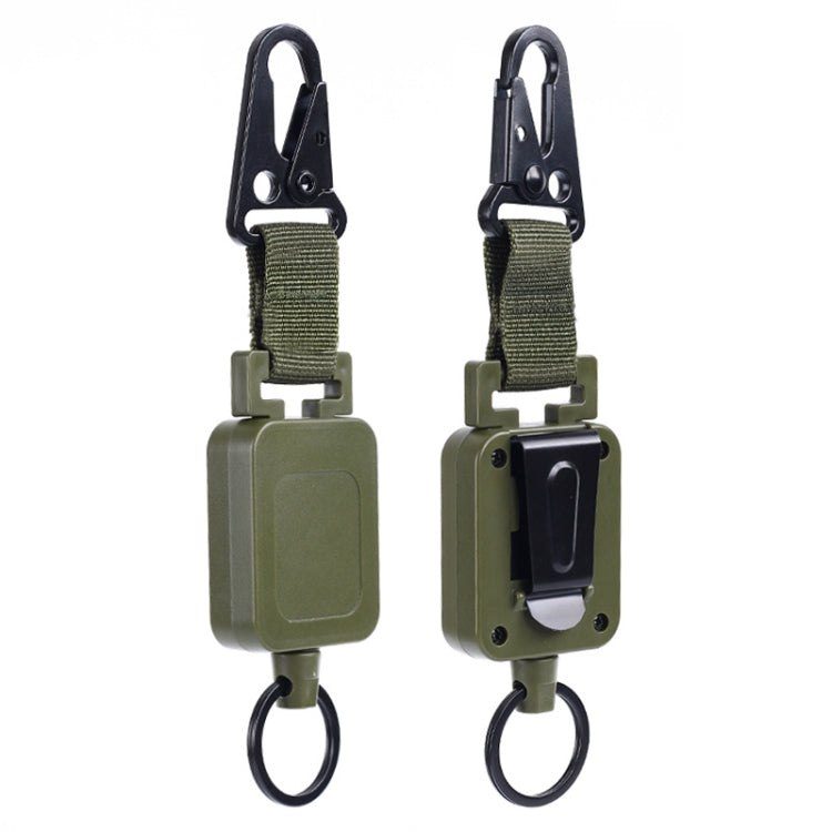 Outdoor Fishing Telescopic Steel Wire High-strength Easy-pull Olecranon Buckle, 6771