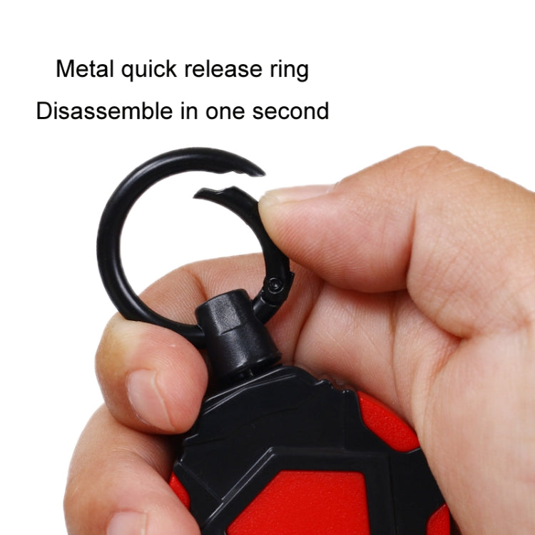 Telescopic High Resilience Steel Wire Rope Metal Anti-theft Buckle