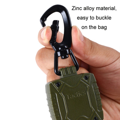 Outdoor Fishing Zinc Alloy Retractable Metal Hanging Buckle, 6862
