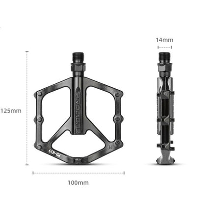 PROMEND PD-M29 1pair DU Bearings Pedal Aluminum Mountain Car Peilin Riding Foot Pedal, PD-M29