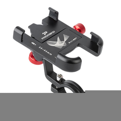 PROMEND SJJ-297 Aluminum Alloy Rotation Adjustable Bicycle Mobile Phone Bracket, SJJ-297