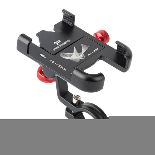 PROMEND SJJ-297 Aluminum Alloy Rotation Adjustable Bicycle Mobile Phone Bracket, SJJ-297