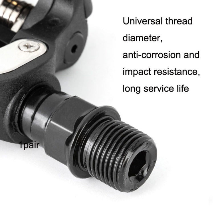 PROMEND PD-R95P 1pair Pedalway Road Bicycle Self-lock With Lock Film Nylon Lock Light Amount Foot Pedal, PD-R95P