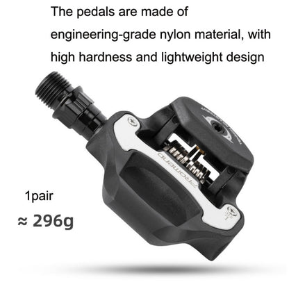 PROMEND PD-R95P 1pair Pedalway Road Bicycle Self-lock With Lock Film Nylon Lock Light Amount Foot Pedal, PD-R95P
