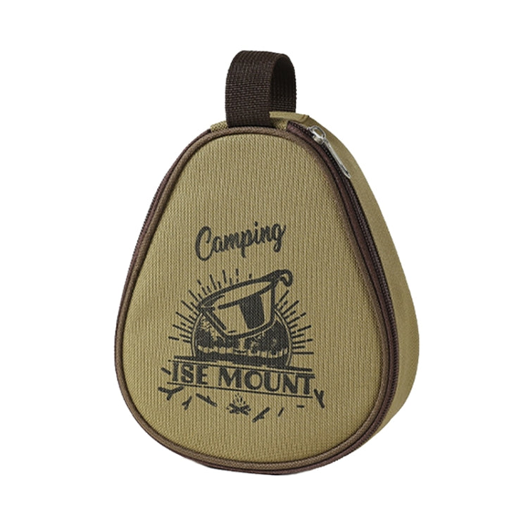 ISE MOUNT Outdoor Camping Syrah Bowl Storage Bag Large Capacity Camping Tote, Bowl Bag(Green), Bowl Bag(Khaki)