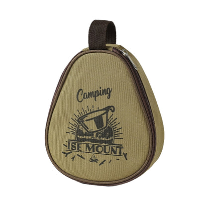 ISE MOUNT Outdoor Camping Syrah Bowl Storage Bag Large Capacity Camping Tote, Bowl Bag(Green), Bowl Bag(Khaki)