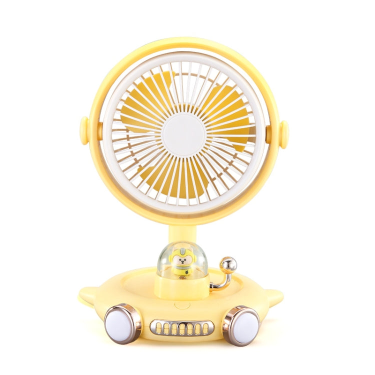 Household Cute Pet Fan USB Desktop Night Light Fan