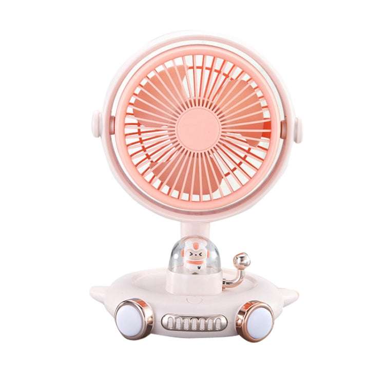 Household Cute Pet Fan USB Desktop Night Light Fan