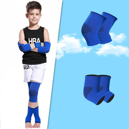 N1033 Child Football Equipment Basketball Sports Protectors, Blue 4 In 1, Black 4 In 1, Pink 4 In 1, Blue 6 In 1, Black 6 In 1, Pink 6 In 1, Blue 8 In 1, Black 8 In 1, Pink 8 In 1, Pink Knee Pads, Black Knee Pads, Blue Knee Pads