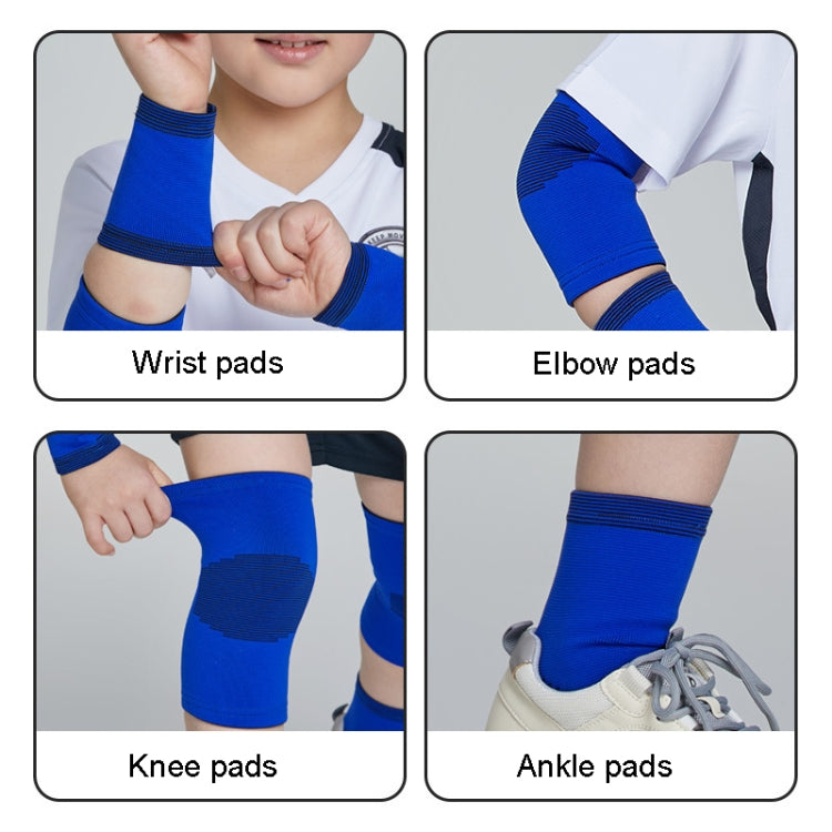 N1033 Child Football Equipment Basketball Sports Protectors, Blue 4 In 1, Black 4 In 1, Pink 4 In 1, Blue 6 In 1, Black 6 In 1, Pink 6 In 1, Blue 8 In 1, Black 8 In 1, Pink 8 In 1, Pink Knee Pads, Black Knee Pads, Blue Knee Pads