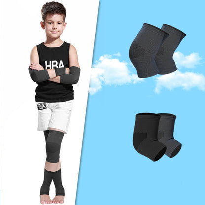 N1033 Child Football Equipment Basketball Sports Protectors, Blue 4 In 1, Black 4 In 1, Pink 4 In 1, Blue 6 In 1, Black 6 In 1, Pink 6 In 1, Blue 8 In 1, Black 8 In 1, Pink 8 In 1, Pink Knee Pads, Black Knee Pads, Blue Knee Pads
