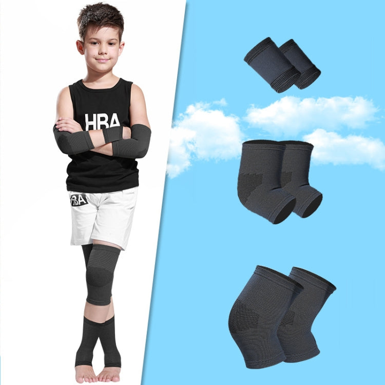 N1033 Child Football Equipment Basketball Sports Protectors, Blue 4 In 1, Black 4 In 1, Pink 4 In 1, Blue 6 In 1, Black 6 In 1, Pink 6 In 1, Blue 8 In 1, Black 8 In 1, Pink 8 In 1, Pink Knee Pads, Black Knee Pads, Blue Knee Pads