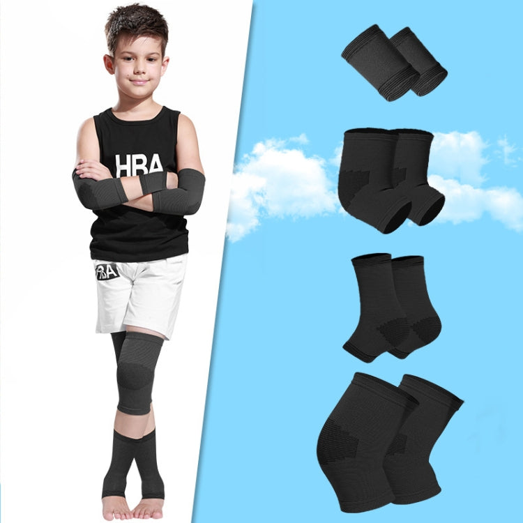 N1033 Child Football Equipment Basketball Sports Protectors, Blue 4 In 1, Black 4 In 1, Pink 4 In 1, Blue 6 In 1, Black 6 In 1, Pink 6 In 1, Blue 8 In 1, Black 8 In 1, Pink 8 In 1, Pink Knee Pads, Black Knee Pads, Blue Knee Pads