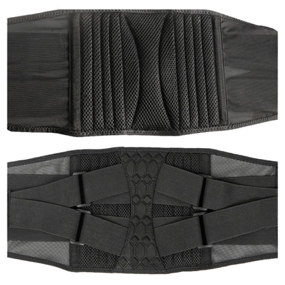 Men Steel Plate Squatting Weightlifting Exercise Use Waist and Abdominal Belt, Size:, M, L, XL