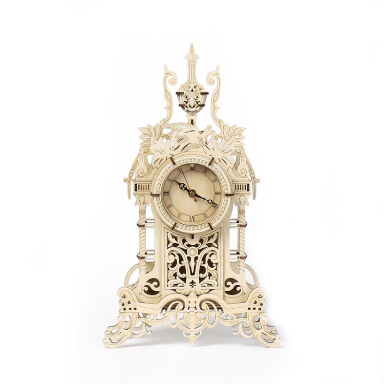 The Clock Tower 3D Wooden Puzzle Toys DIY Handmade Ornaments, Clock Tower